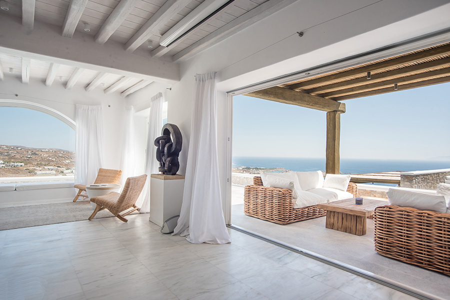 the king of villas rental mykonos