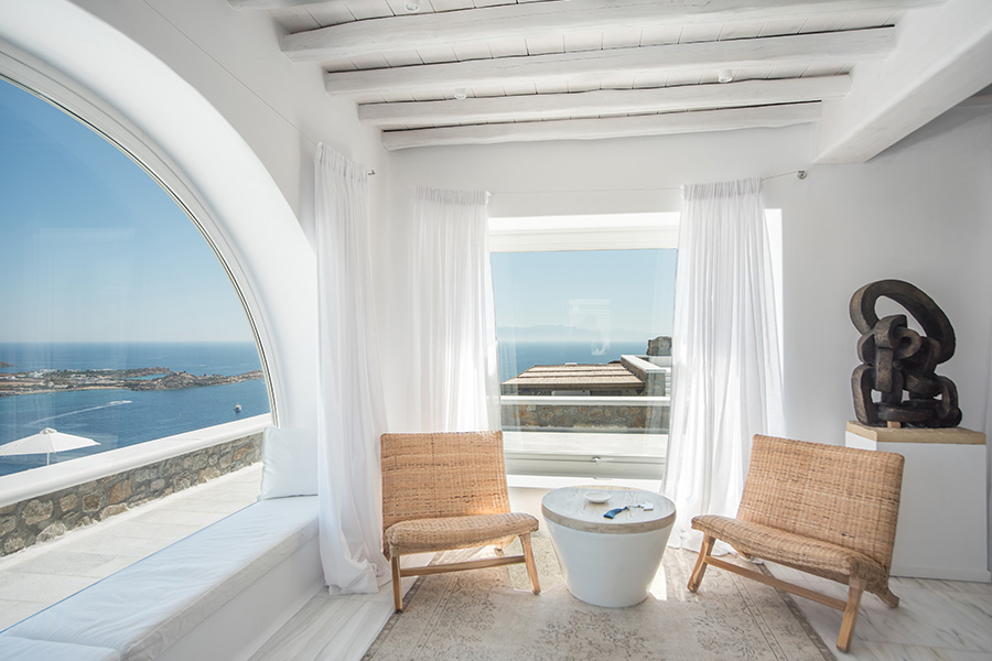 the king of villas rental mykonos