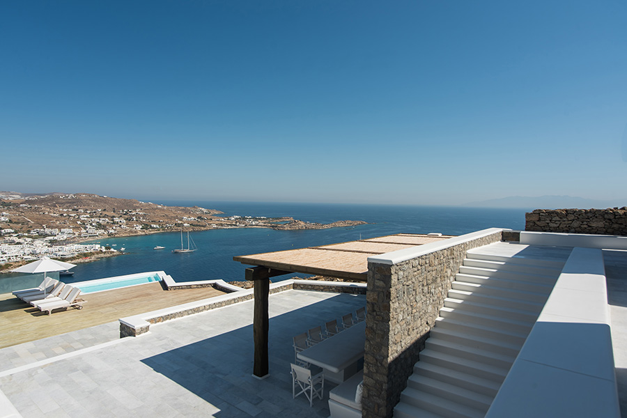 the king of villas rental mykonos