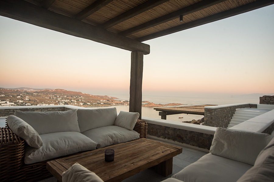 the king of villas rental mykonos