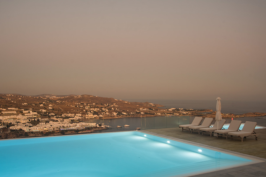 the king of villas rental mykonos