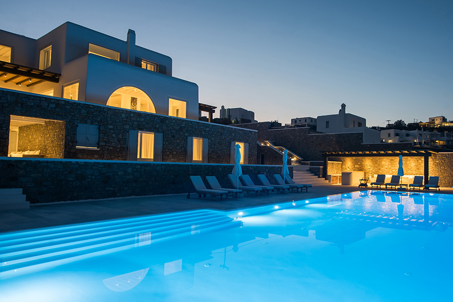 the king of villas rental mykonos