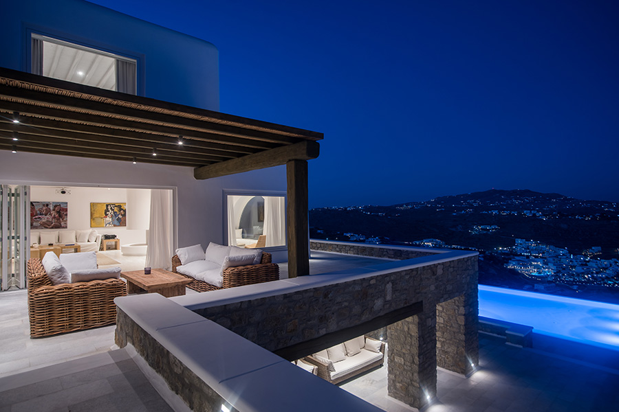 the king of villas rental mykonos