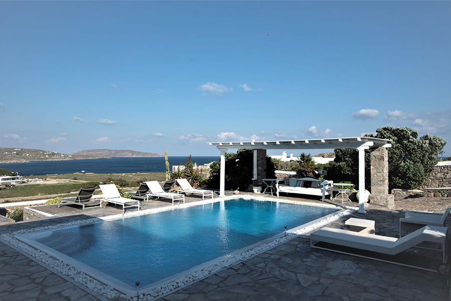 the king of villas rental mykonos