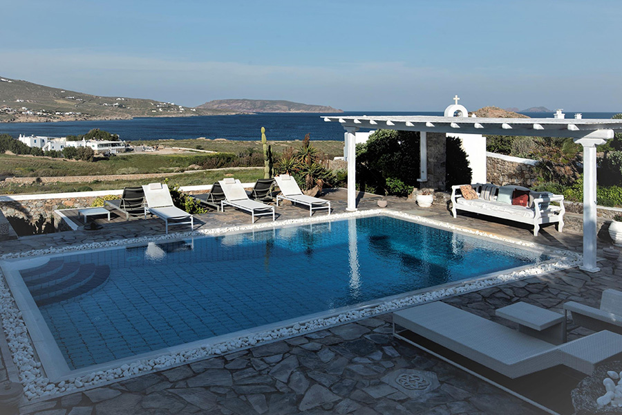 the king of villas rental mykonos