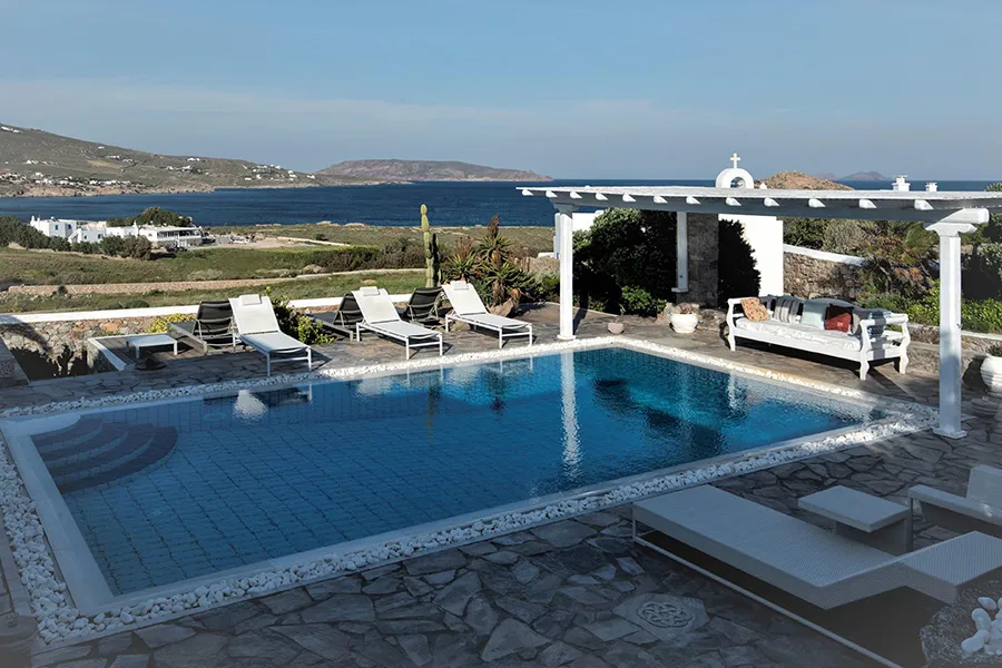 the king of villas rental mykonos