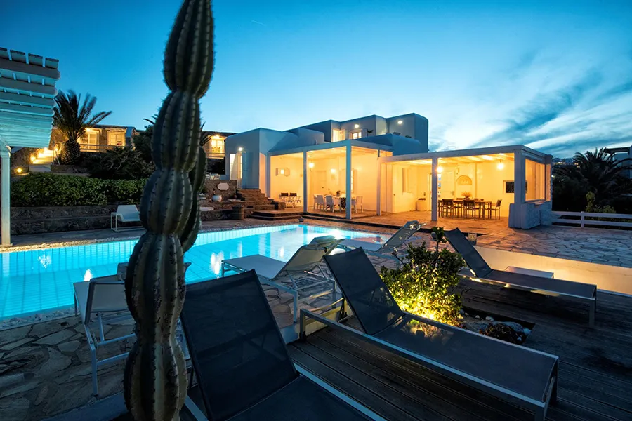 the king of villas rental mykonos