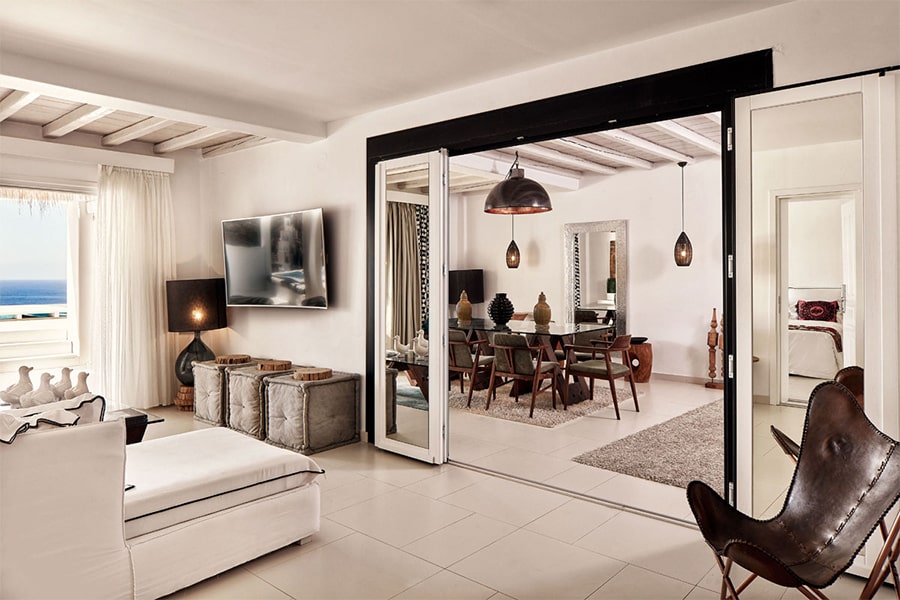the king of villas rental mykonos