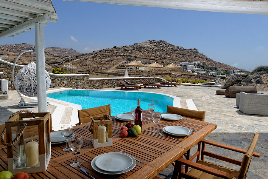 the king of villas rental mykonos