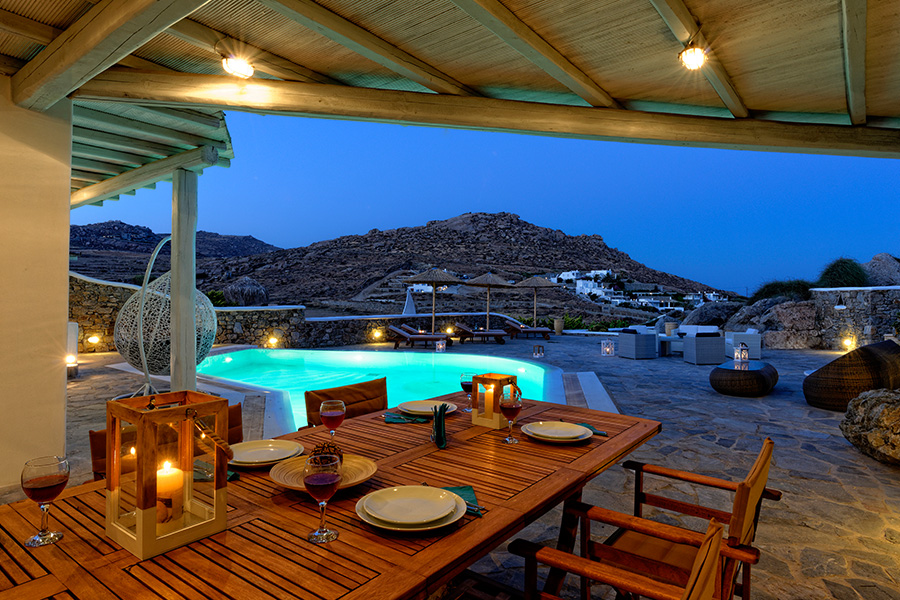 the king of villas rental mykonos