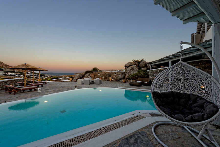 the king of villas rental mykonos
