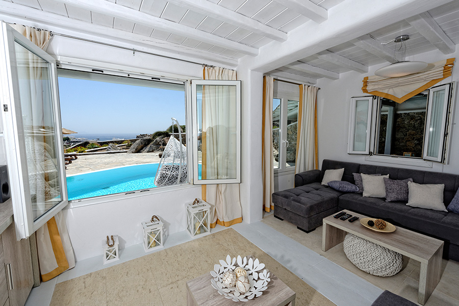 the king of villas rental mykonos