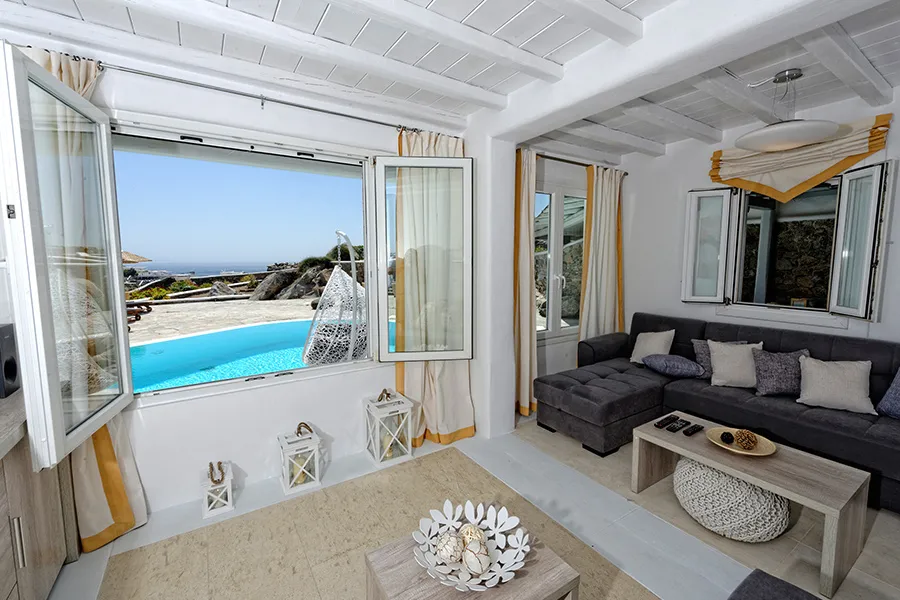 the king of villas rental mykonos