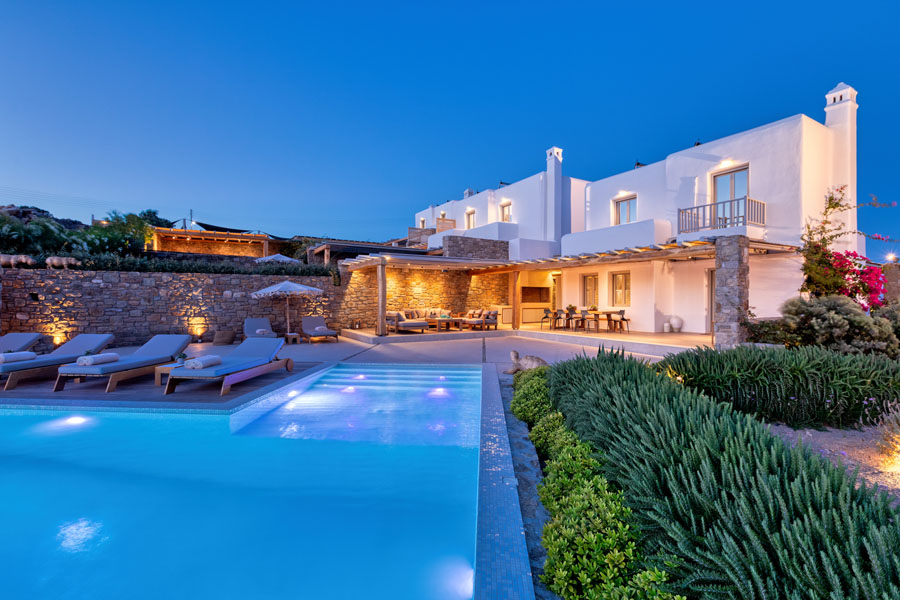 the king of villas rental mykonos