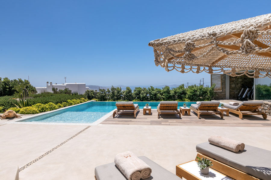 the king of villas rental mykonos