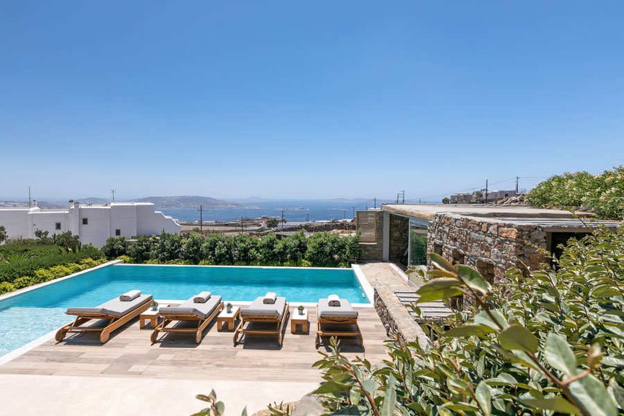 the king of villas rental mykonos