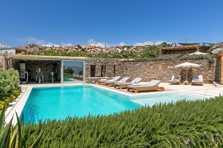the king of villas rental mykonos