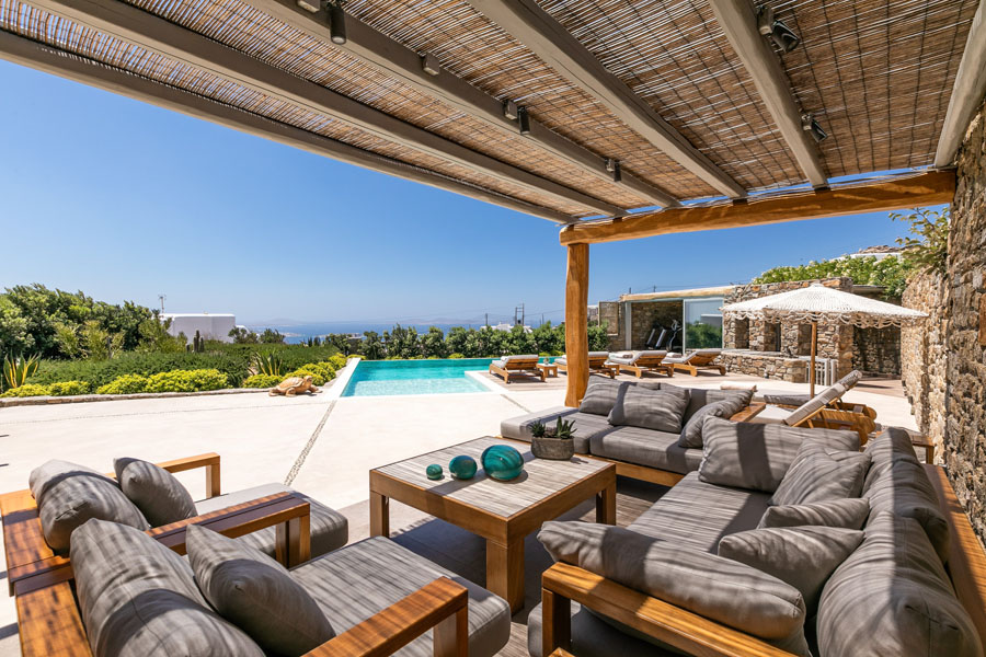 the king of villas rental mykonos