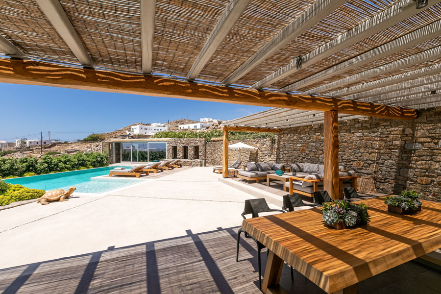 the king of villas rental mykonos