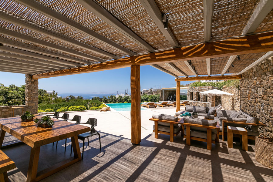 the king of villas rental mykonos
