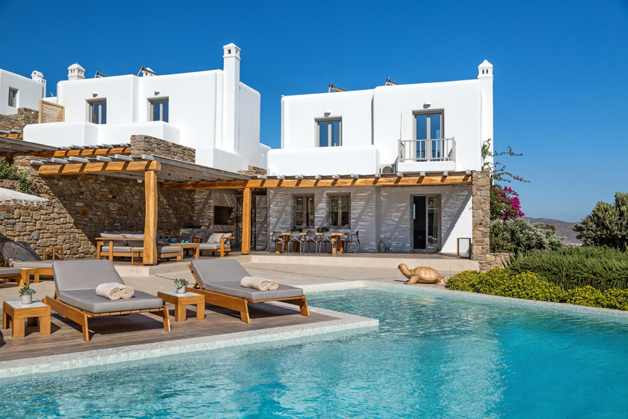 the king of villas rental mykonos