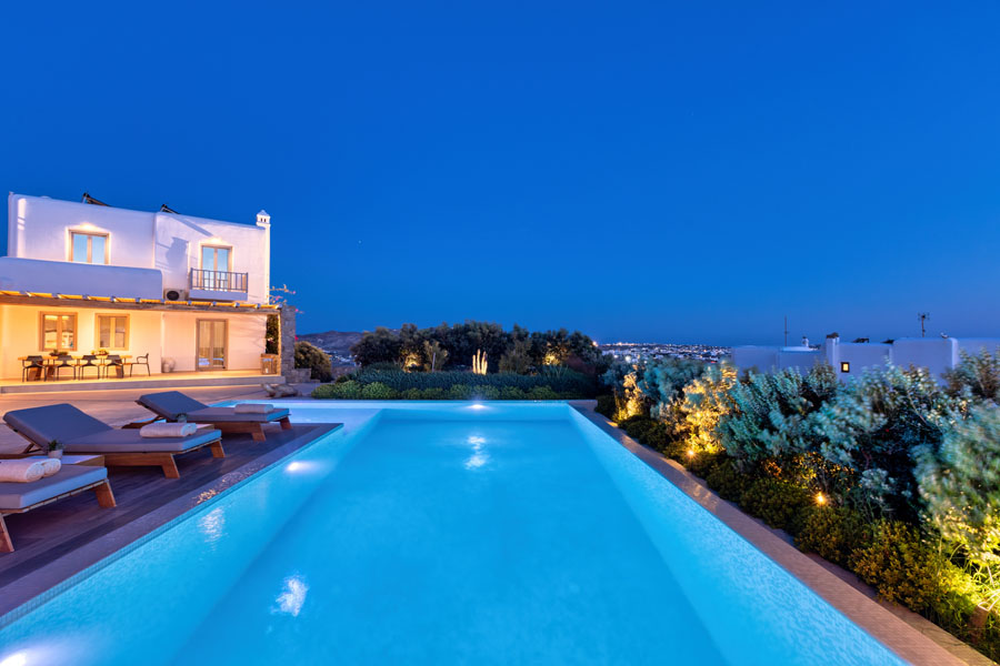 the king of villas rental mykonos