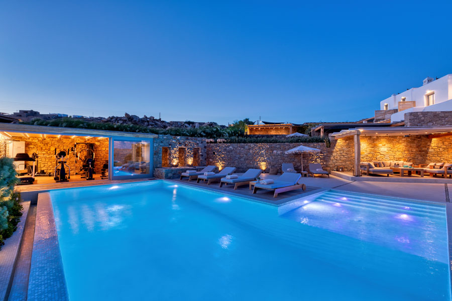 the king of villas rental mykonos