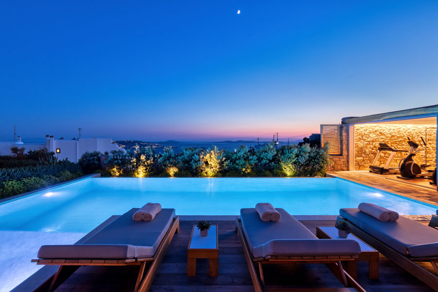 the king of villas rental mykonos