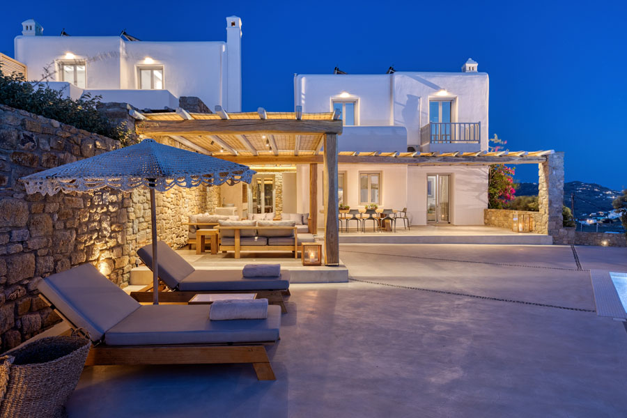 the king of villas rental mykonos