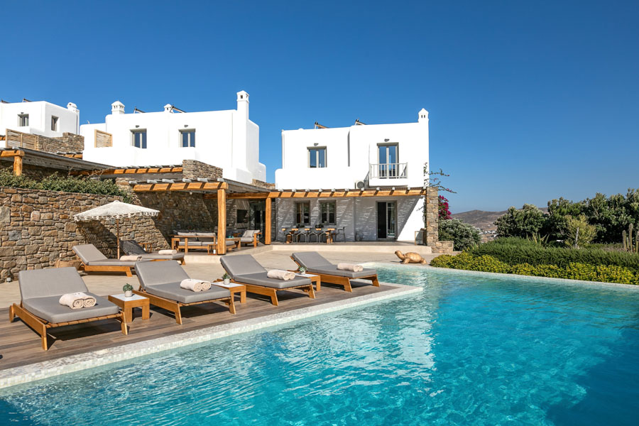 the king of villas rental mykonos