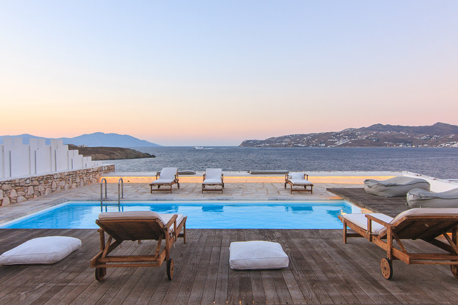 the king of villas rental mykonos