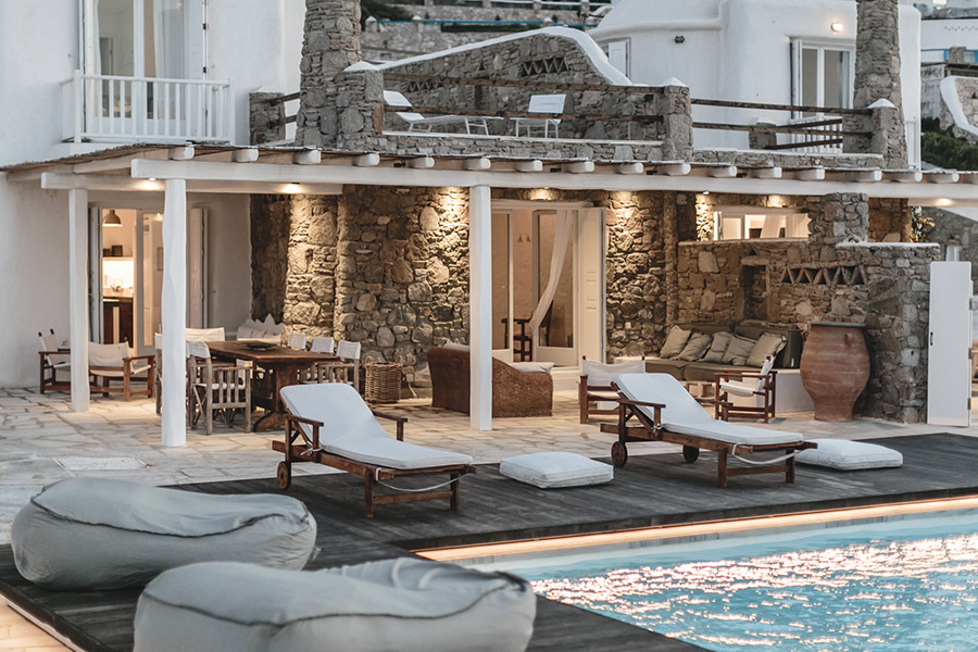 the king of villas rental mykonos
