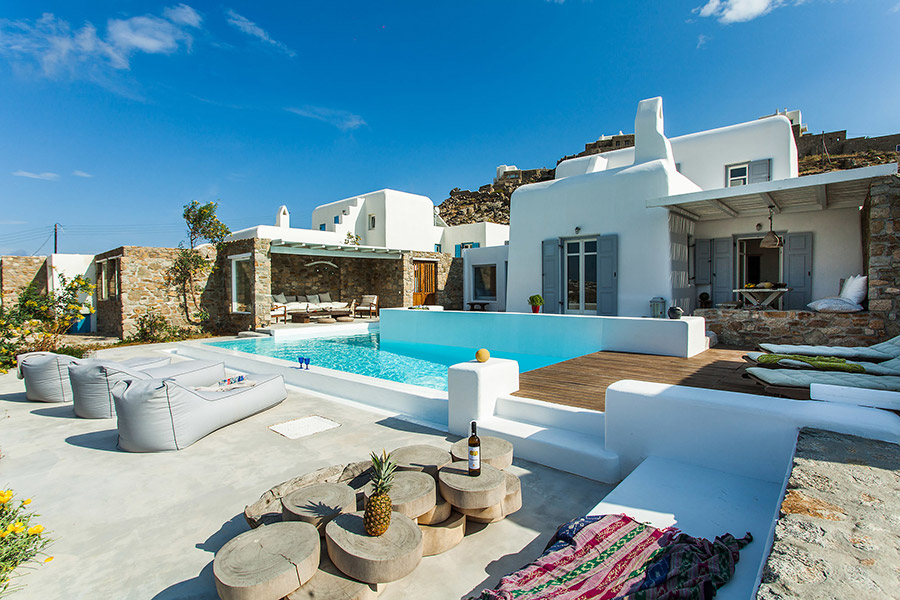 the king of villas rental mykonos