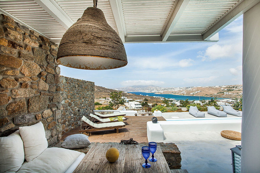 the king of villas rental mykonos