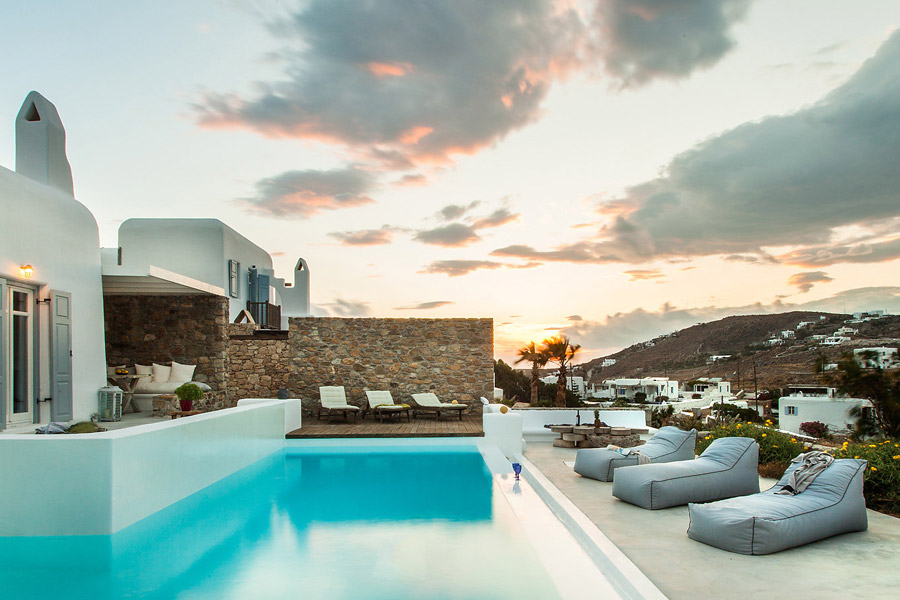 the king of villas rental mykonos
