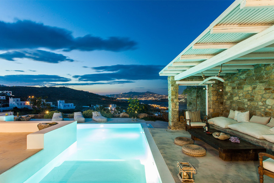 the king of villas rental mykonos