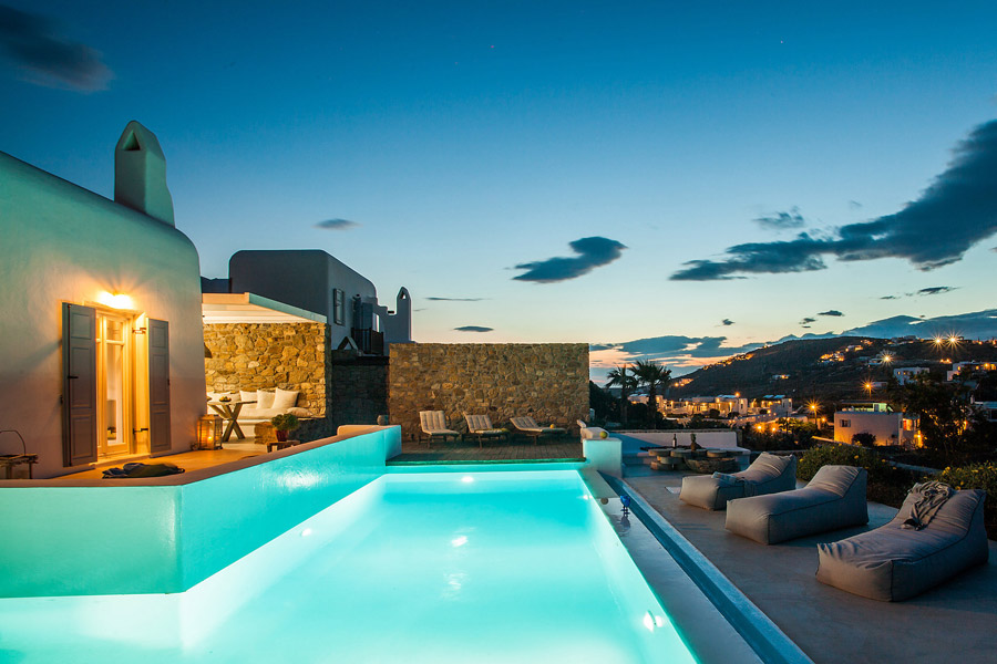 the king of villas rental mykonos