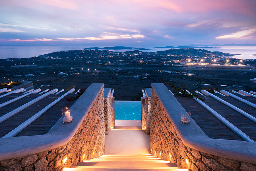 the king of villas rental mykonos