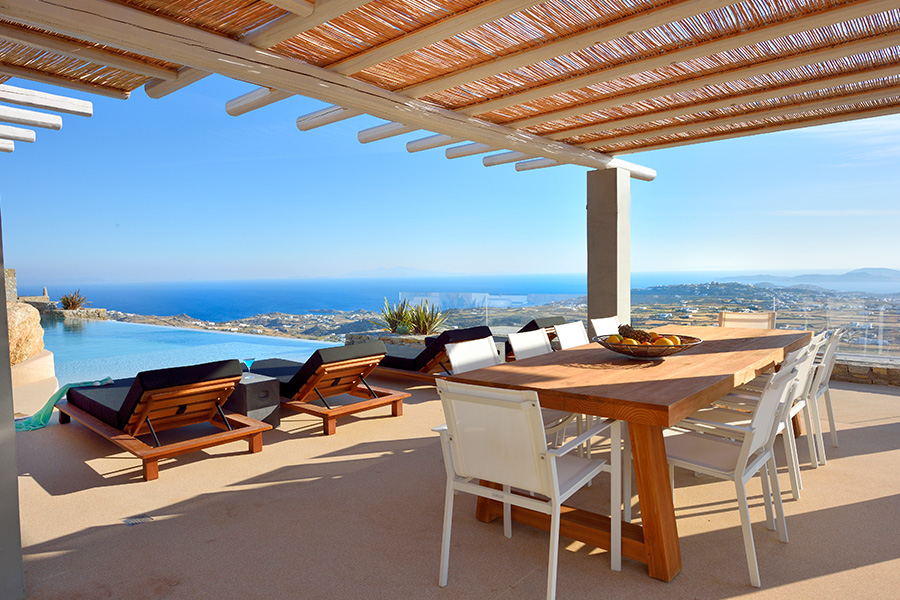 the king of villas rental mykonos