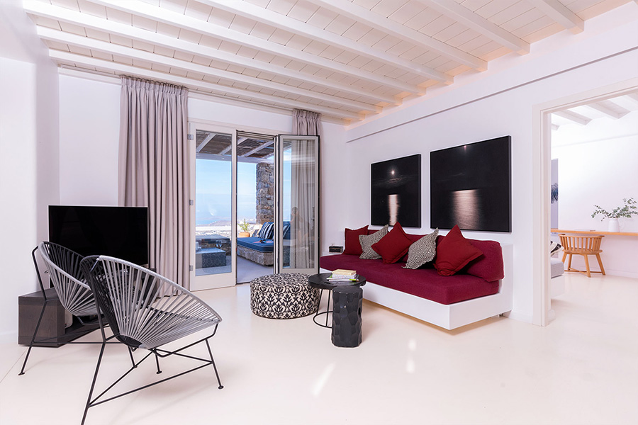 the king of villas rental mykonos