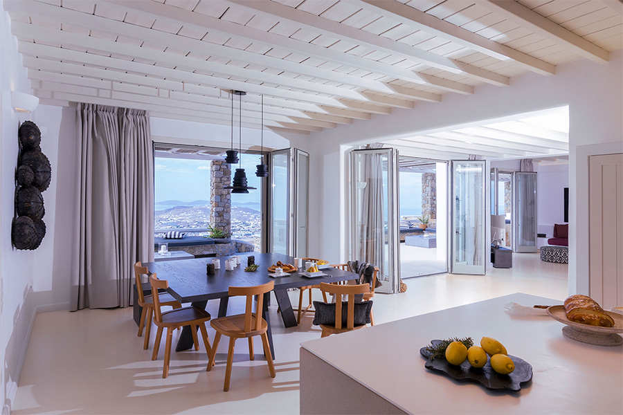 the king of villas rental mykonos