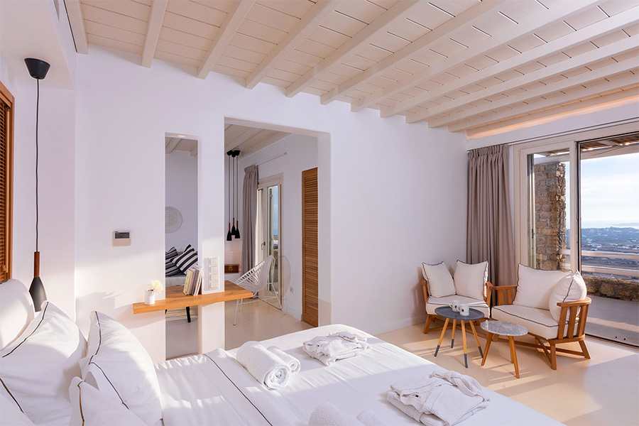 the king of villas rental mykonos