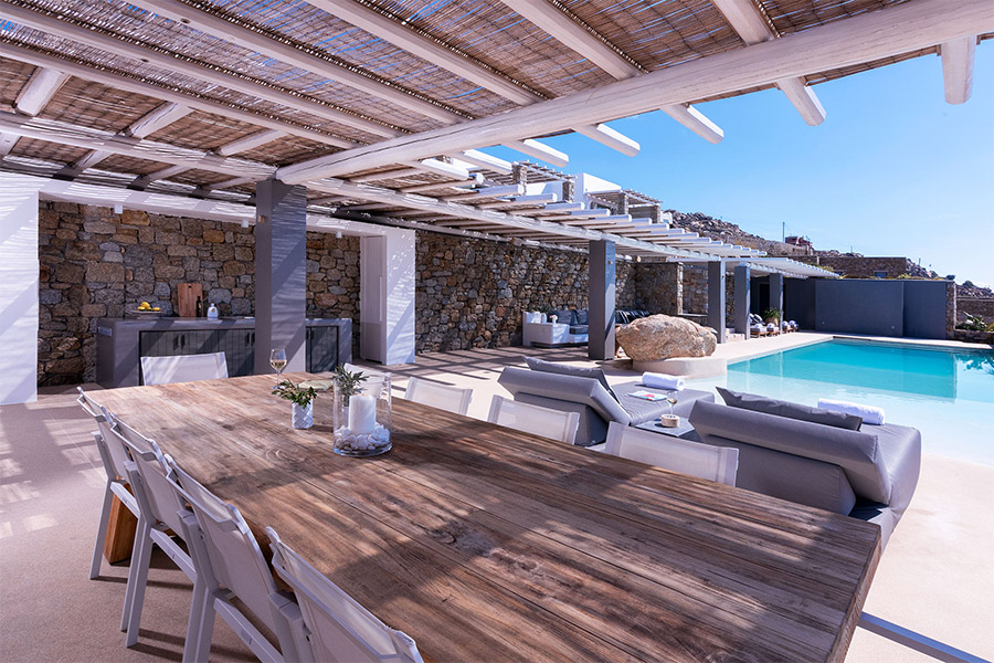 the king of villas rental mykonos