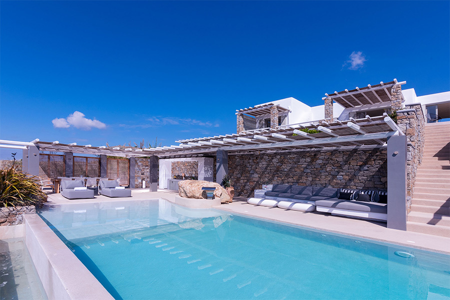 the king of villas rental mykonos