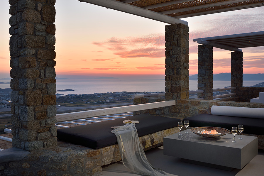 the king of villas rental mykonos