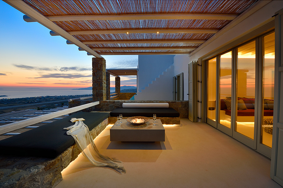the king of villas rental mykonos