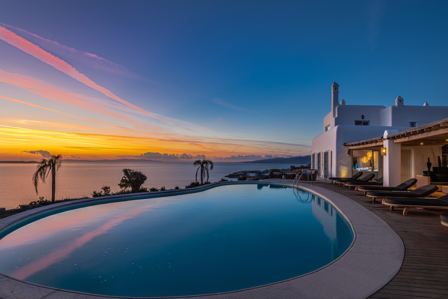 the king of villas rental mykonos