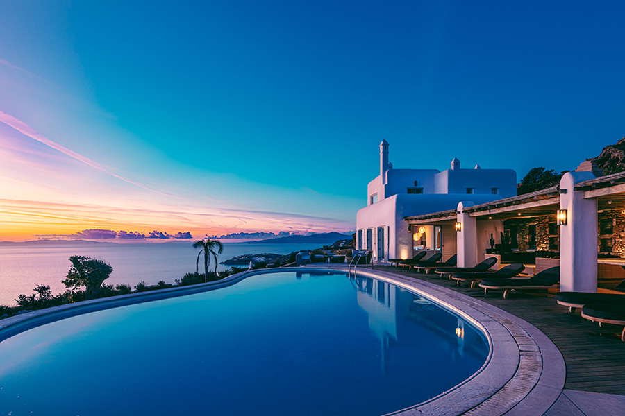 the king of villas rental mykonos
