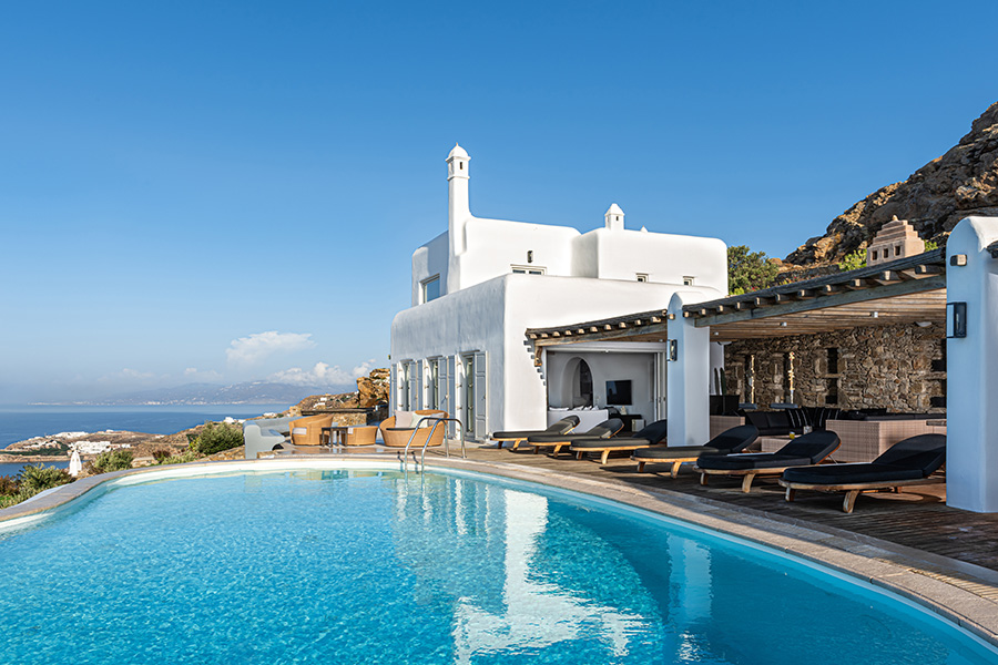 the king of villas rental mykonos