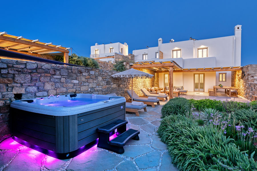 the king of villas rental mykonos